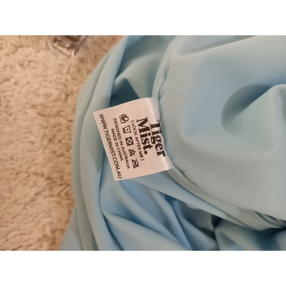 TIGER MIST Baby blue Open Back Mini *Size L* - Picture 4 of 4